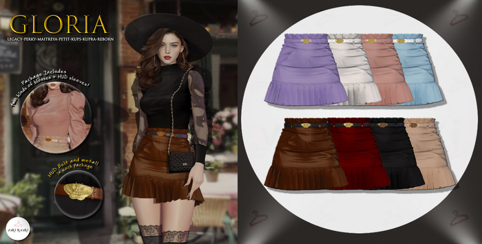 Fatpack skirt  VAKI KVAKI ~Gloria~