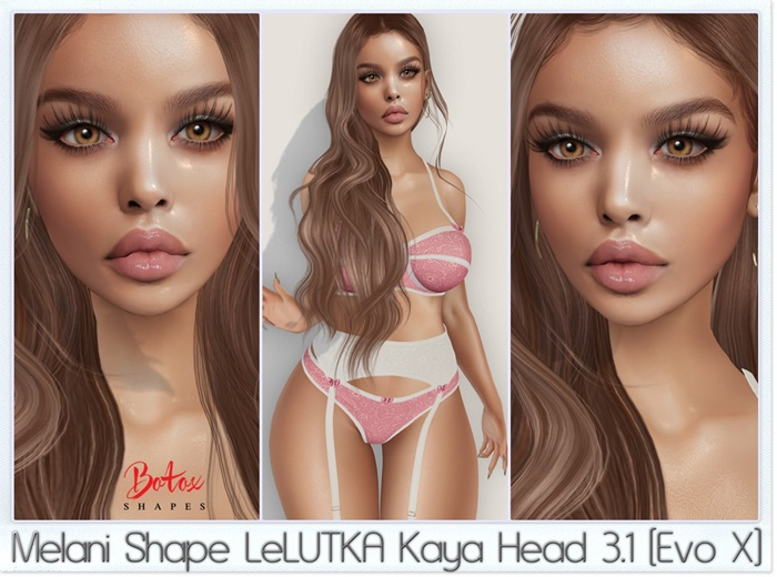 !! Botox Shape !! Melani Shape LeLUTKA Kaya Head 3.1 [Evo X]