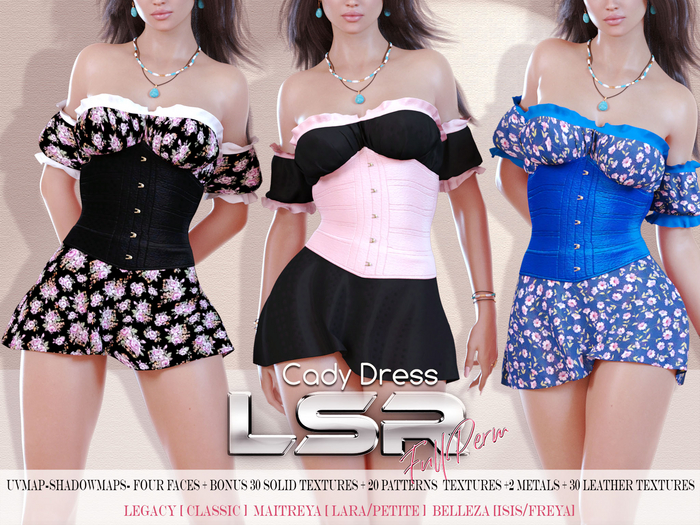 [LSR FP] Cady Dress Full Perm