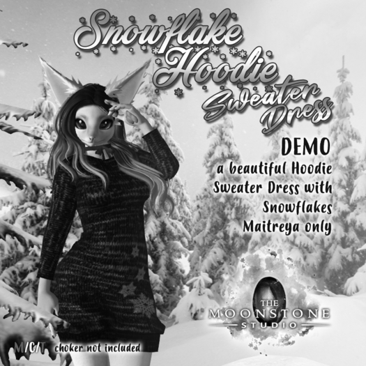 {:: TMS ::} Snowflake Hoodie Sweater DEMO :: Maitreya [BOX]