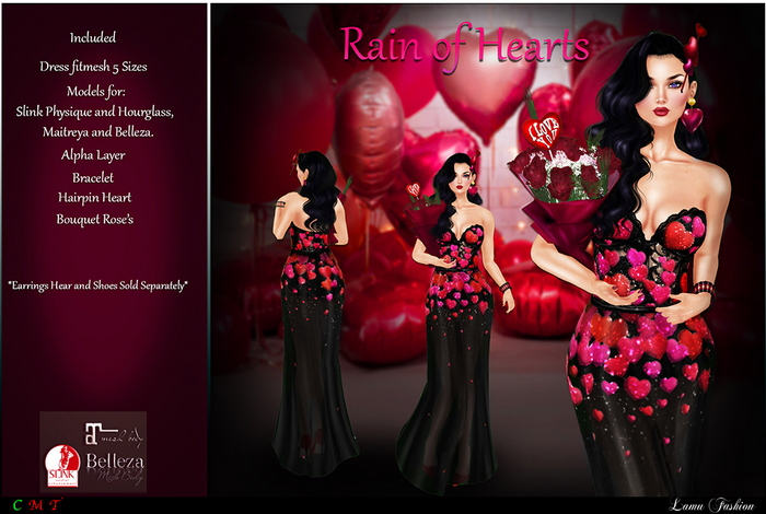 -Lamu Fashion-Dress *Rain of Hearts* DEMO