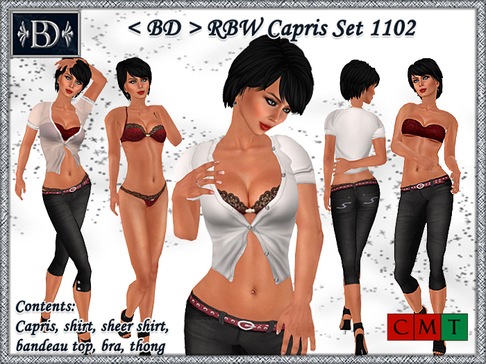 < BD > RBW Capris Set 1102