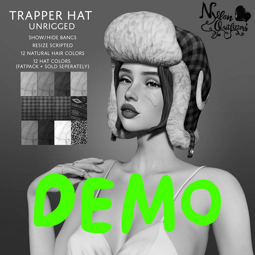 (NO) Trapper Hat - DEMO