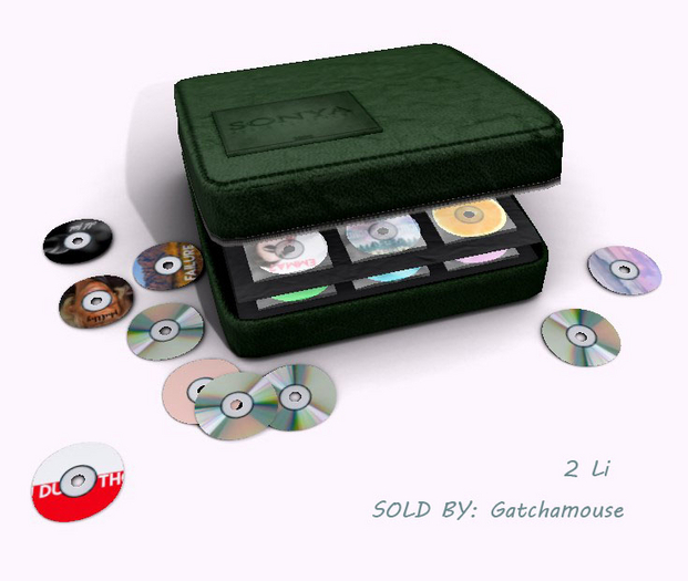 little bones. CD Case // Sage