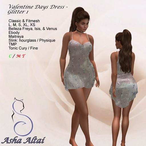 AA - V-Day Dress Glitter 01