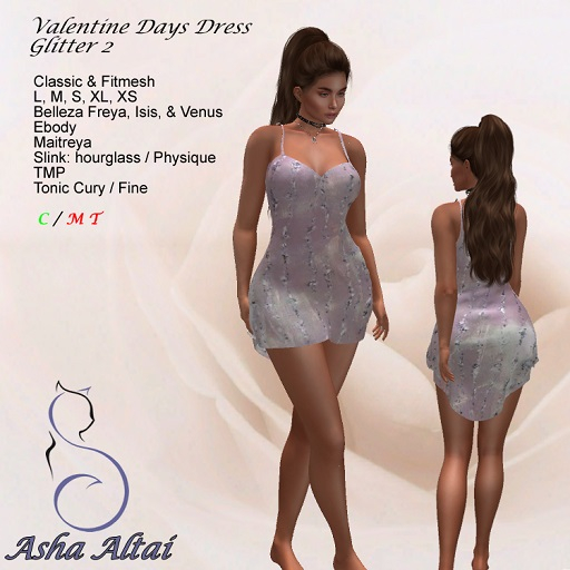 AA - V-Day Dress Glitter 02