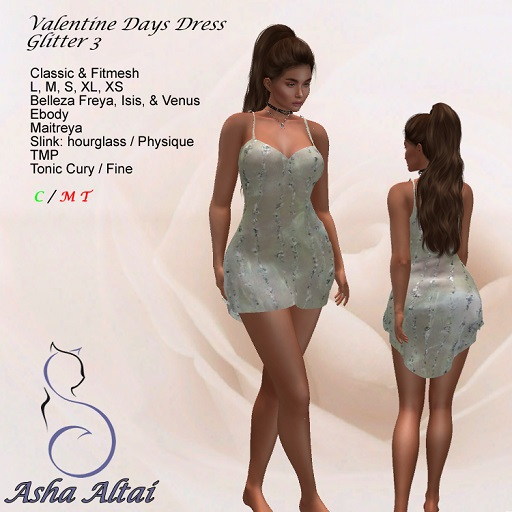 AA - V-Day Dress Glitter 03