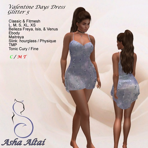 AA - V-Day Dress Glitter 05