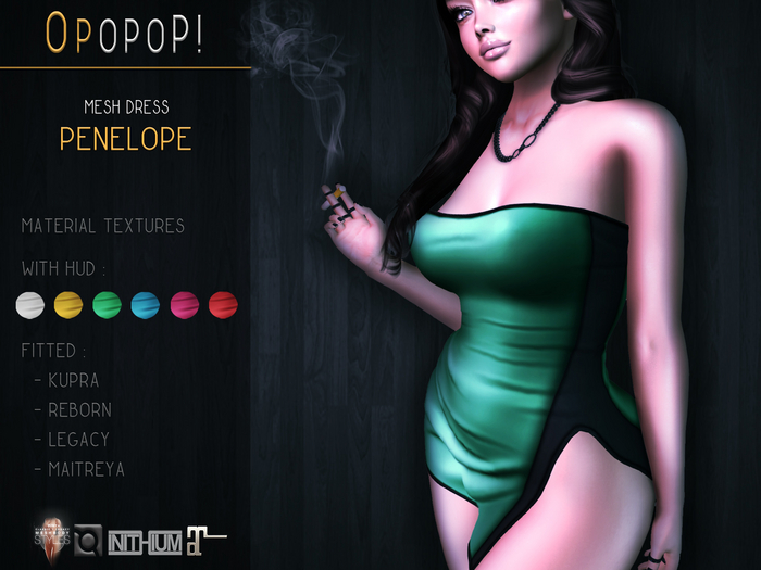 OPOPOP ! Mesh Dress PENELOPE V#2
