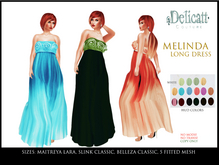 Delicatt Couture - Melinda Long dress with rose - 2022#feb#05