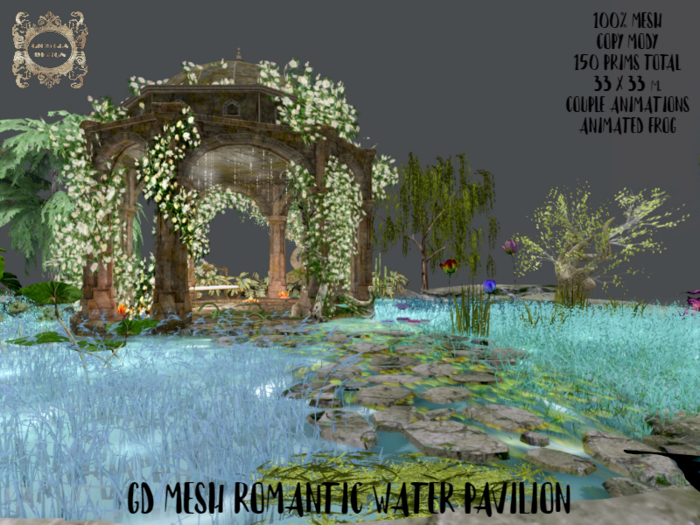 GD MESH ROMANTIC WATER PAVILION