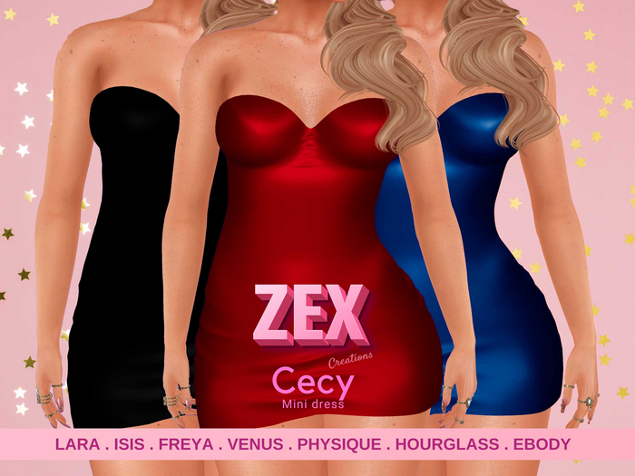 Cecy mini dress (FATPACK)