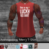 This is my lucky red shirt Men's T-Shirt (MATL)