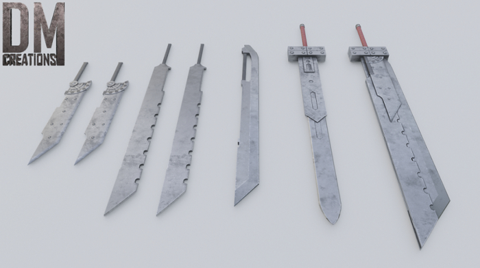 Cloud Sword Full Perm Mesh