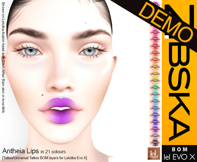 Zibska Evo X ~ Antheia Lips Demo