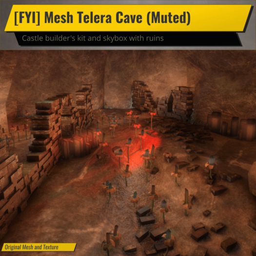 [FYI] Mesh Material Medieval Fantasy Ruins Cave Muted