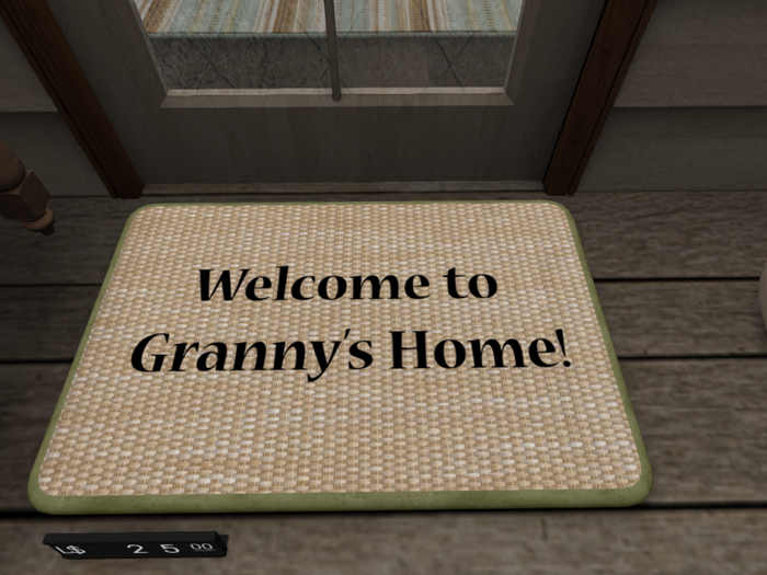 ~ Hotstuffs ~ Granny's Welcome Mat