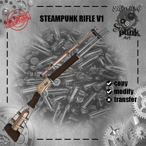 SW - Steampunk Winchester Rifle V1(Box)