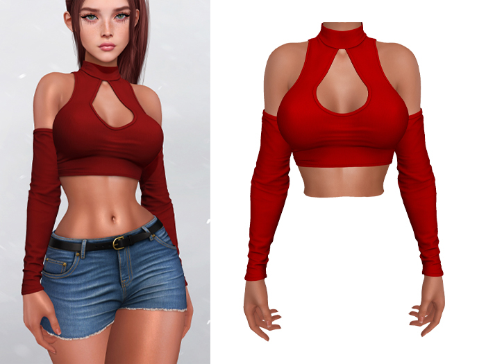 Mossu - Sadie Top - Red