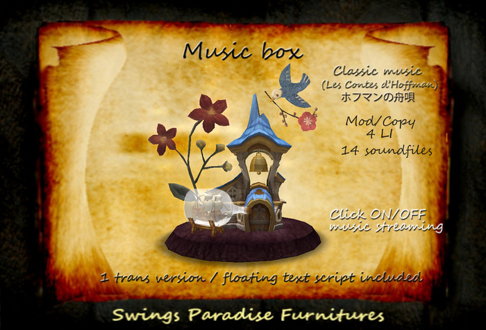 Music Box ~ Les Contes d'Hoffman~