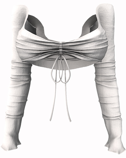 *CK* Supersweet top WHITE
