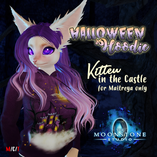 {:: TMS ::} Halloween Hoodie Kitten Castle :: Maitreya [BOX]