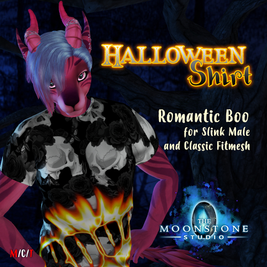 {:: TMS ::} Halloween Shirt Romantic Boo Male [BOX add me]