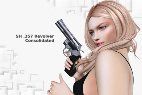 Revolver Lady Version Second Life Marketplace - SH .357 Revolver Consolidated (Female Version)