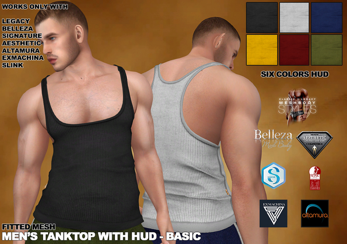 RGDW - Tank Top w HUD - Basic