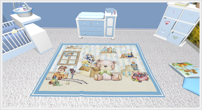 εїз ☀ Nursery Rug - Toys ( Not Texture / mesh )  ☀ εїз