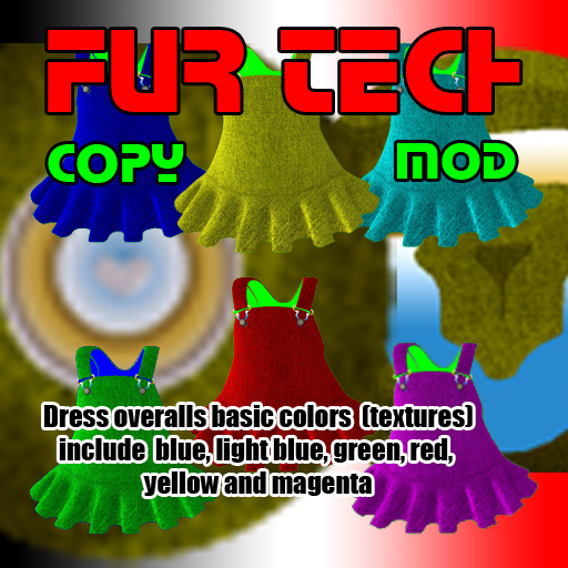 [Fur Tech] Puchimono Dress - no pocket Basic Colors