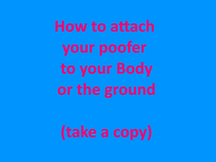 Second Life Marketplace - How to Attach the Poofer to your body