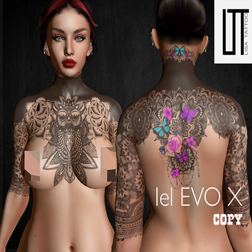 **LisaTattoo pack"Tatto Fly" evox