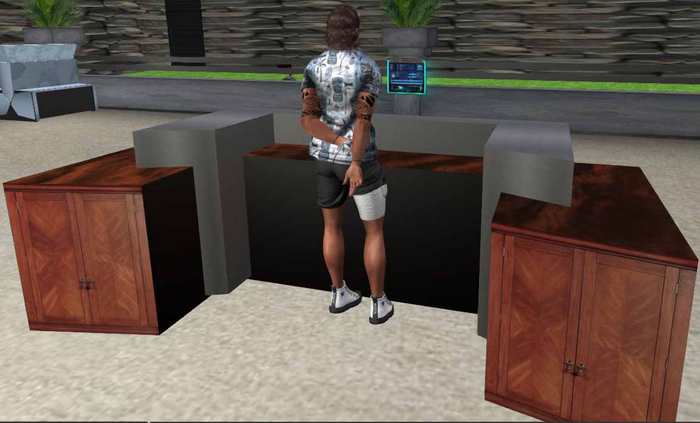 DD reception desk