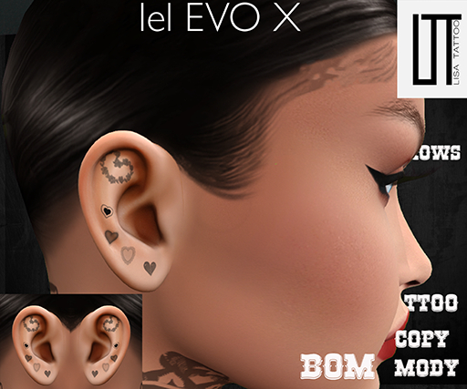 **LisaTattoo pack"ears MAY
