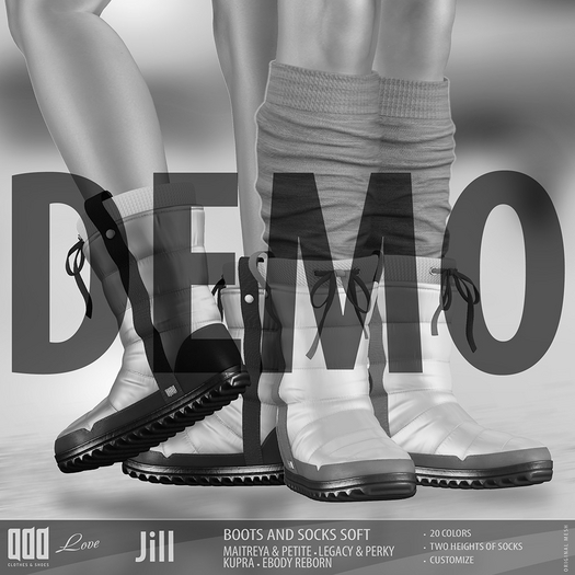[ADD] Jill Boots and Socks DEMO