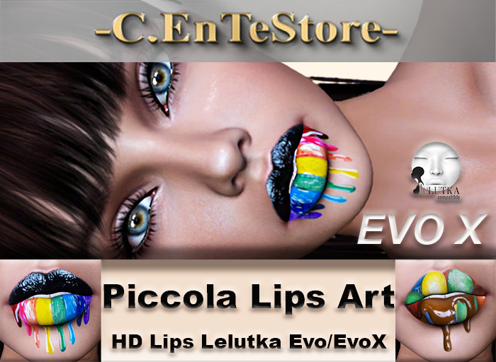 _C.EnTeStore_PICCOLA HD LIPS ART_LELUTKA EVO/EVOX