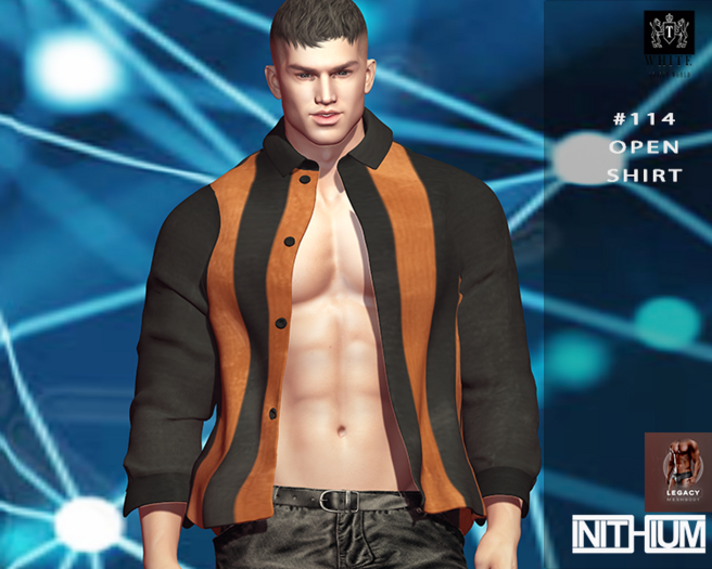 Open Shirt BLACK KARIO/LEGACY   