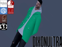 [DIXONULTRA] Cade Jacket and Hoodie GREEN