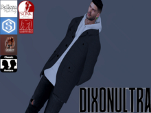 [DIXONULTRA] Cade Jacket and Hoodie BLACK