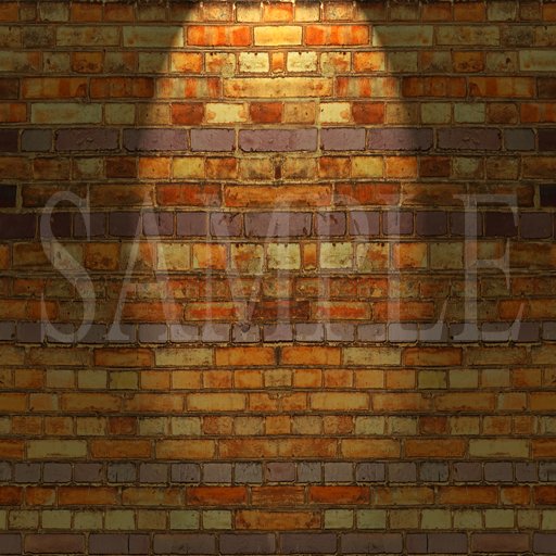 GuTi Textures brick seamless wall lighted 512 & 1024