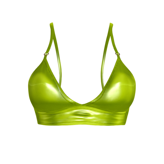 [Pawesome!] Latex Top - Neongreen