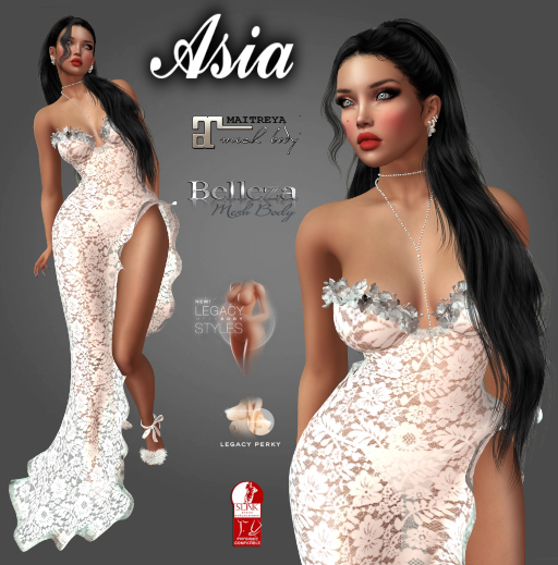 *ASIA* IRIS white
