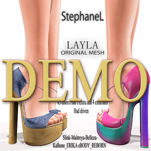 DEMO [StephaneL] LAYLA SHOES FATPACK