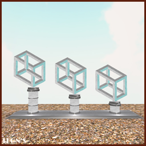 "Cubes Impossible" Sculpture - RESIZE COPY