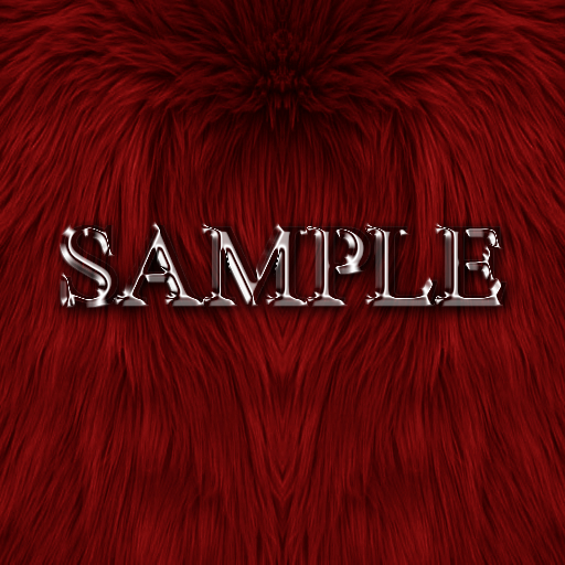 Zoy Texture [ Fur Shag Red 1 ]