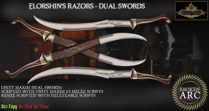 Dual Elorshin's Razors (UM v2.5 Boxed) V2