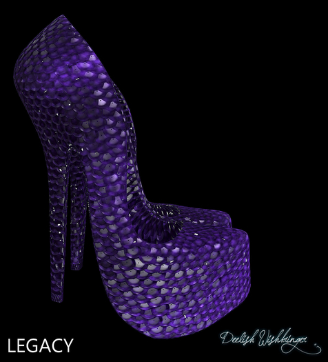 Sparkling Sequins PUMPS2 Ouch Legacy ROYAL
