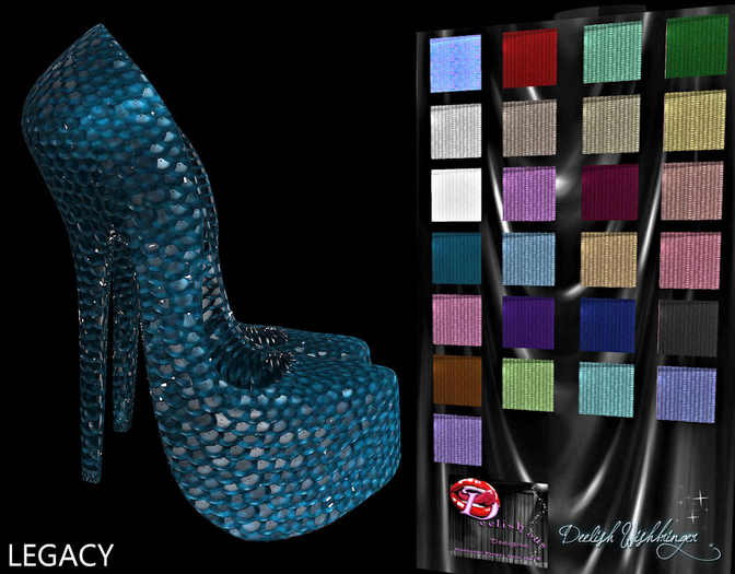 DEMO~Sparkling Sequins PUMPS2 LEGACY FATPACK