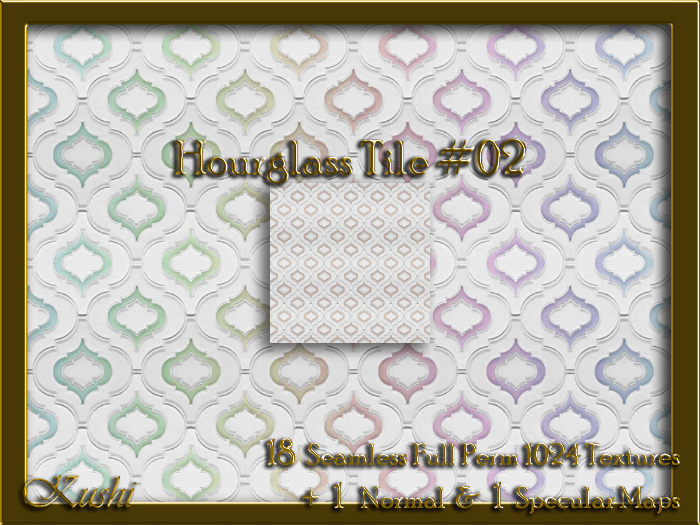 Hourglass Tile #02 Seamless Texture Set